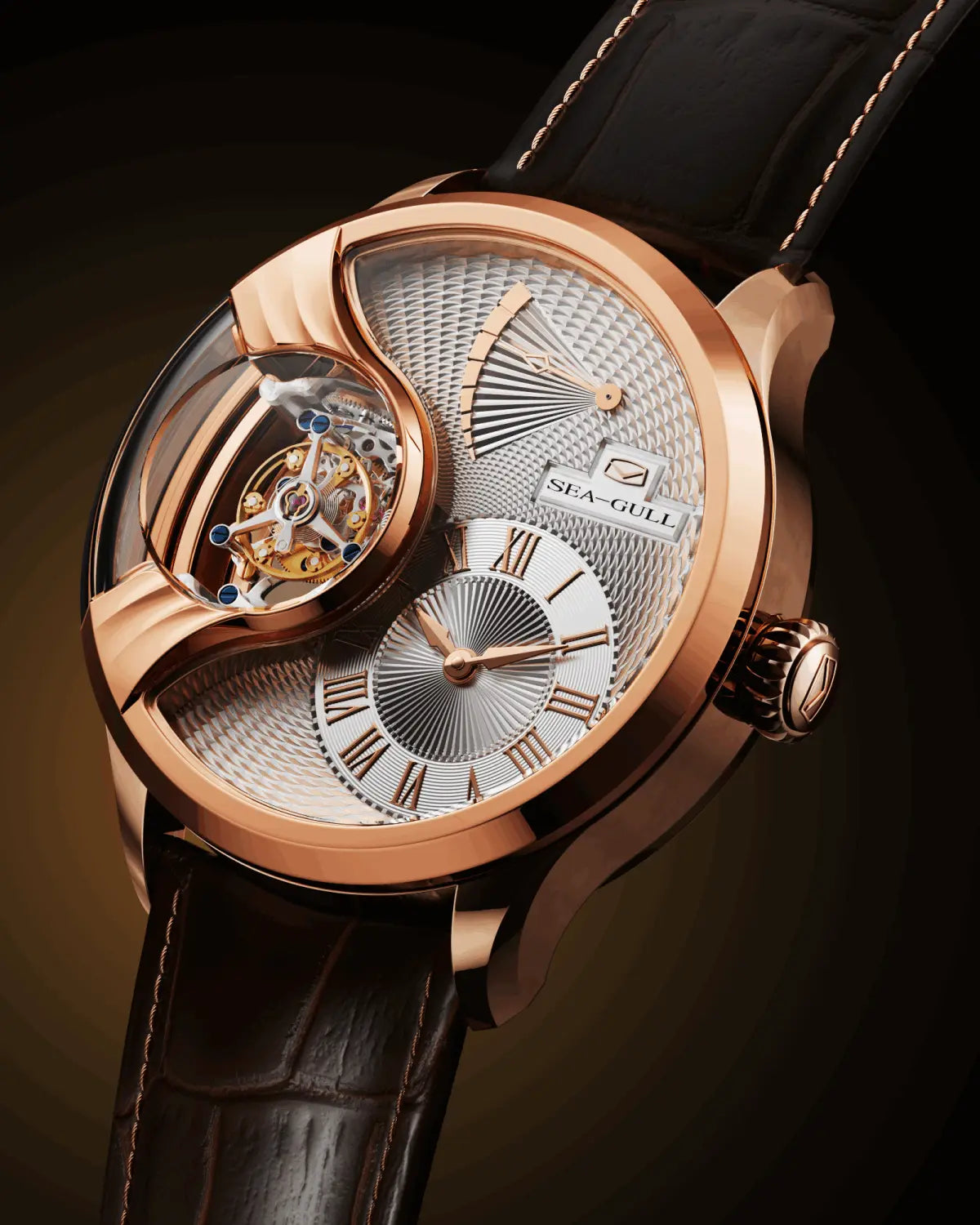 Tri-Axial Tourbillon | Business | 44mm Sea-Gull