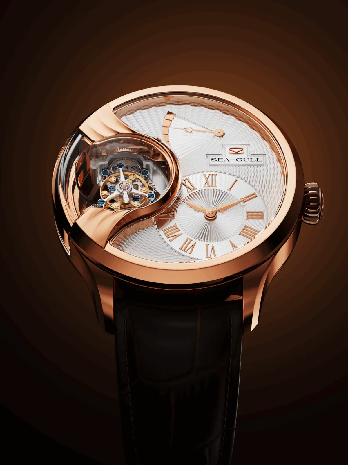Tri-Axial Tourbillon | Business | 44mm Sea-Gull