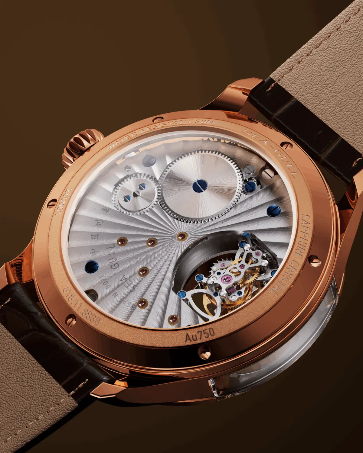Tri-Axial Tourbillon | Business | 44mm Sea-Gull