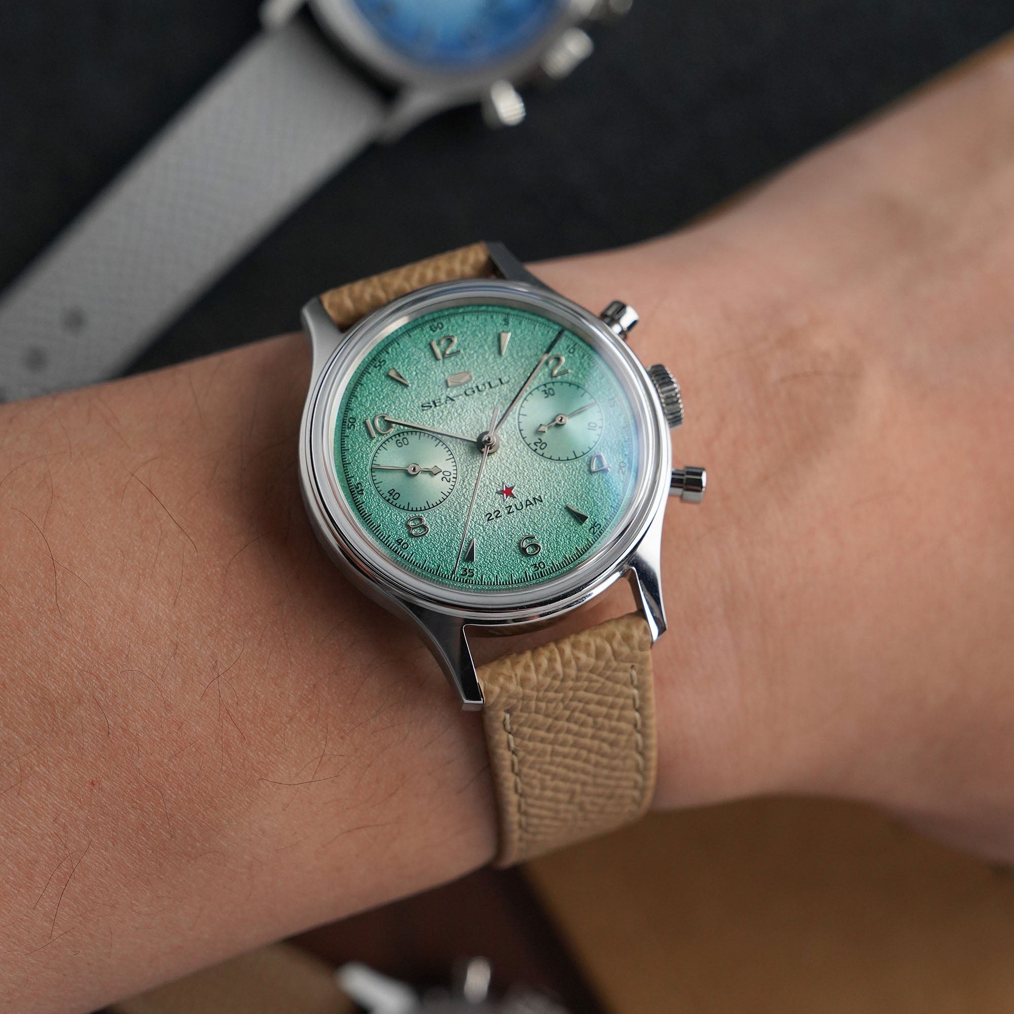 Seagull 1963 Series | Aurora Edition | Chronograph | Premium |37.3mm