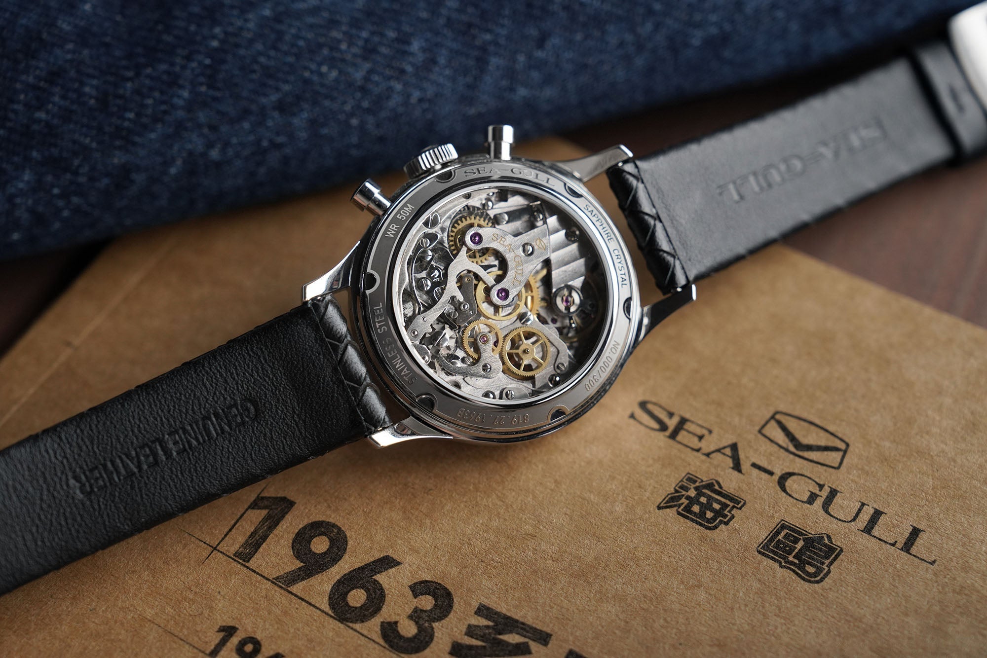 Seagull 1963 Series | Premium Edition | Meteorite Dial | Chronograph | Limited Edition | 37.3mm - Sea-Gull Watch Official Store
