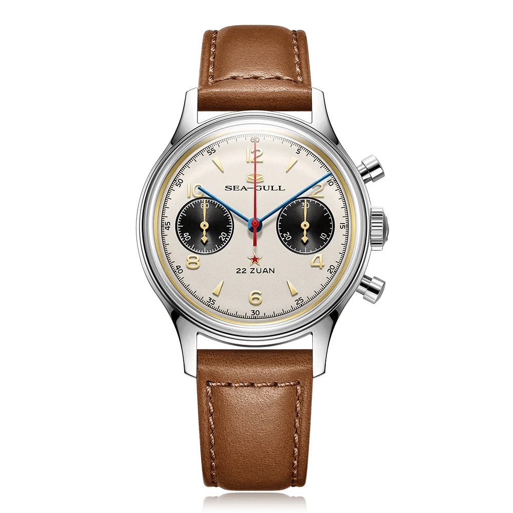 Seagull 1963 Series | Polar Night Edition | Panda Eye | Vintage Chronograph | 37.3mm - Sea-Gull Watch Official Store