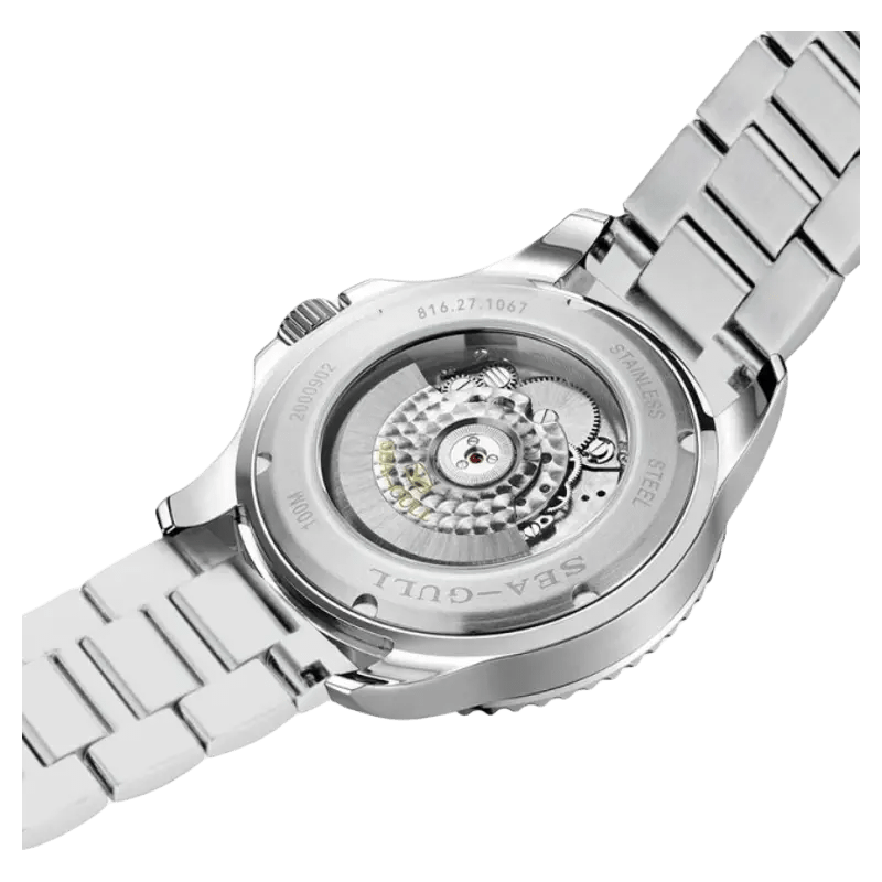オーシャンシリーズ | ダイビング | ポーカーマスター | 100M防水 | 蓄光 | 44.5mm Sea-Gull