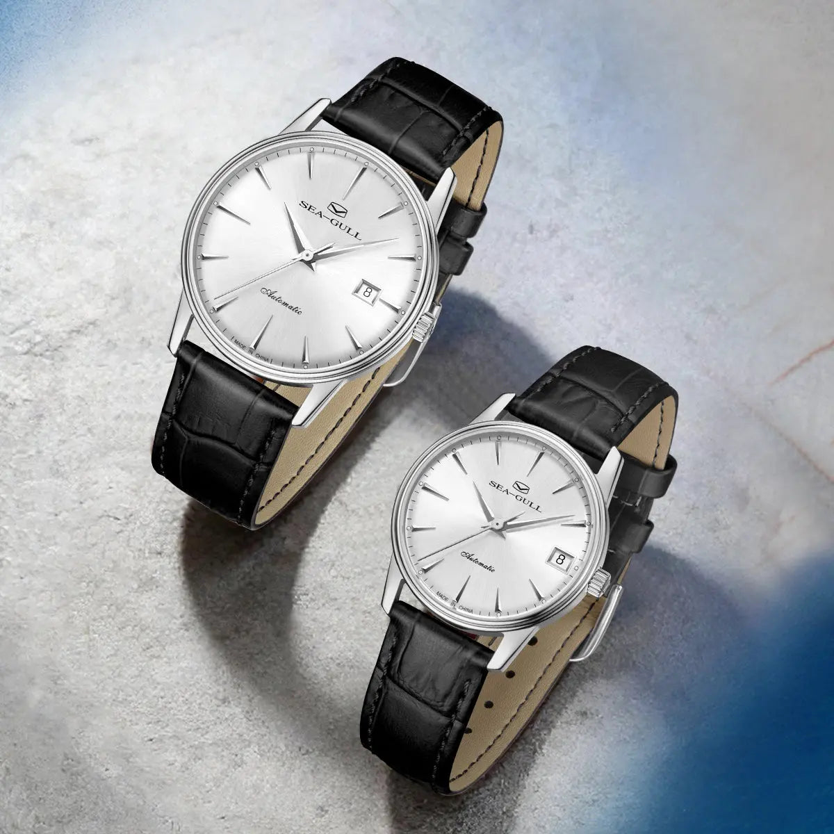 Couple Watch | Slim | Business | Calendar | 38mm/31mm Sea-Gull Watch Official Store