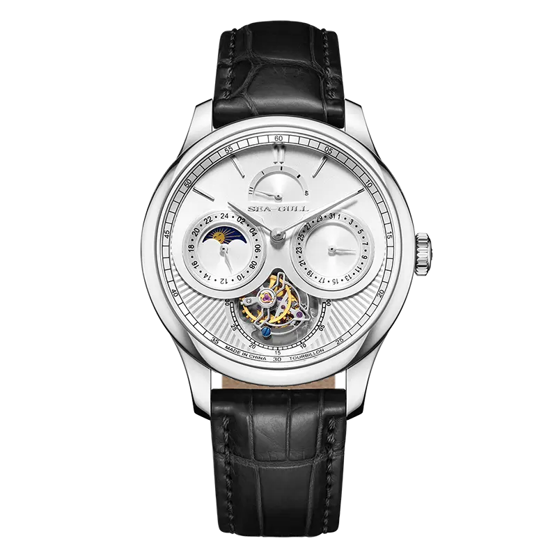 Tourbillon | Moon Phase | Calendar | 41mm Sea-Gull