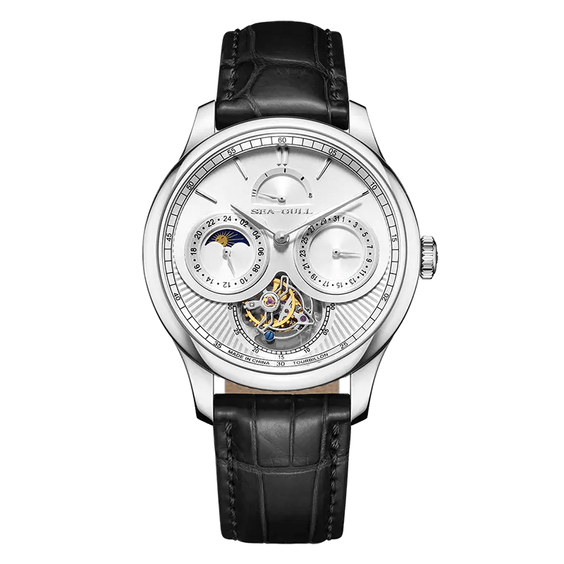 Tourbillon | Moon Phase | Calendar | 41mm - Sea-Gull Watch Official Store