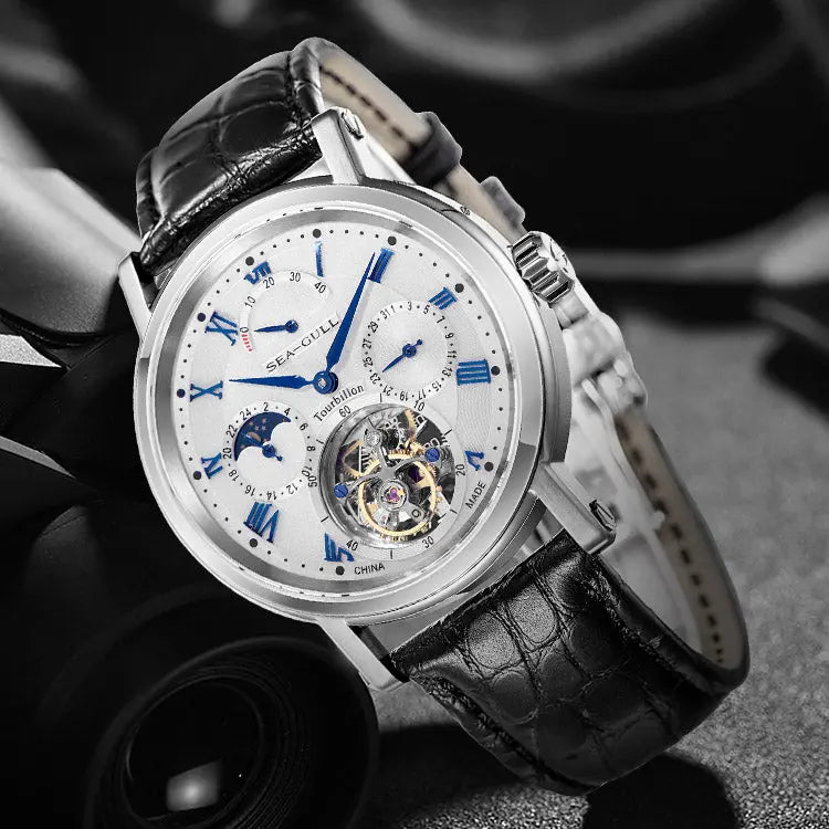 Tourbillon | Heritage Series | Calendar | Energy Indicator | 40mm Sea-Gull