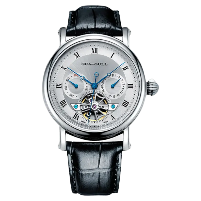 Flywheel | Calendar | Roman Numeral | 42mm Sea-Gull