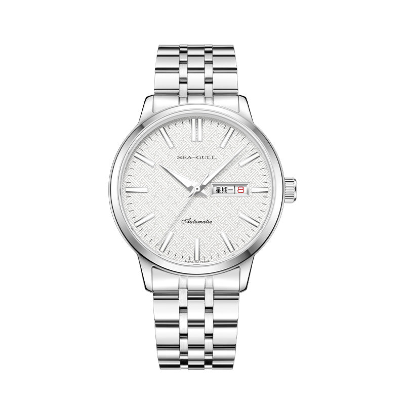 Black Label Series | Luminous | Textured Dial | Bonus Bead Bracelet | 40mm