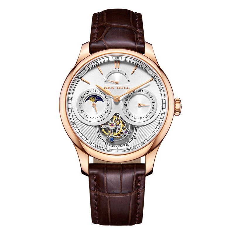 Tourbillon | Moon Phase | Calendar | 41mm Sea-Gull