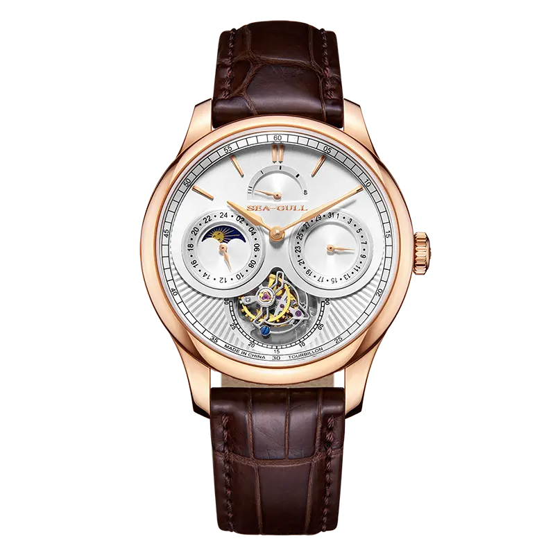 Tourbillon | Moon Phase | Calendar | 41mm Sea-Gull