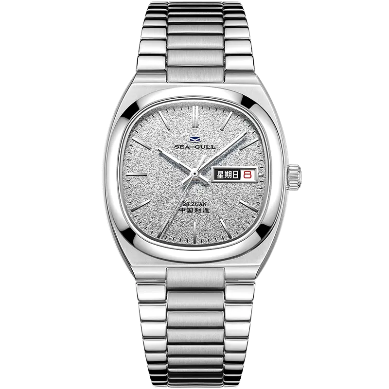 Seagull Vintage TV Snowflake Dial Automatic Mechanical Watch