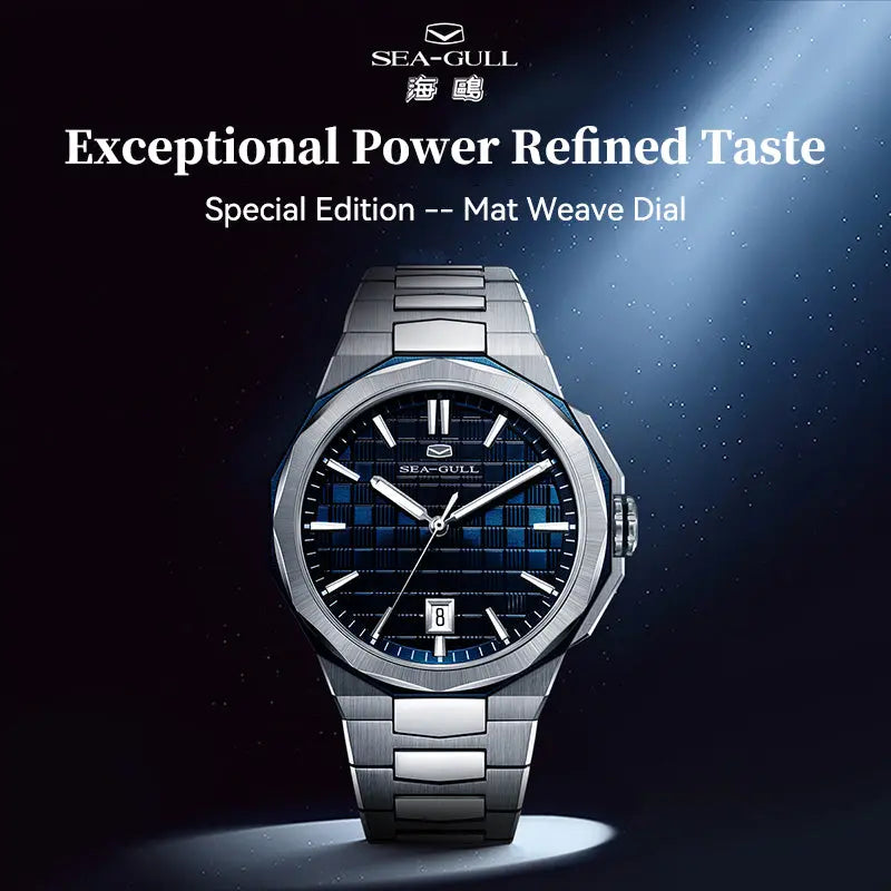 Extraordinary Series | Mat Pattern Design | Calendar | Luminous | Business | 40mm Sea-Gull