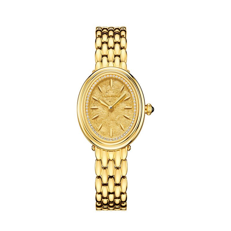 18K Gold Zircon-set | Automatic | Women's Watch | 25mm - Sea-Gull Watch Official Store
