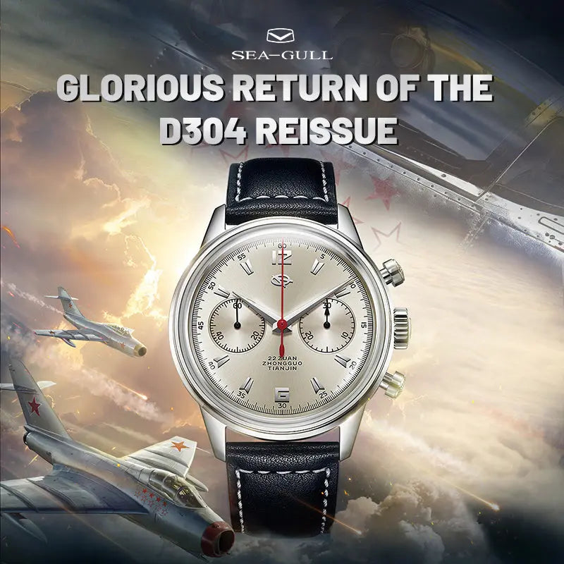 D304 Original Reissue | Chronograph | 1963 Special Edition | 40mm Sea-Gull