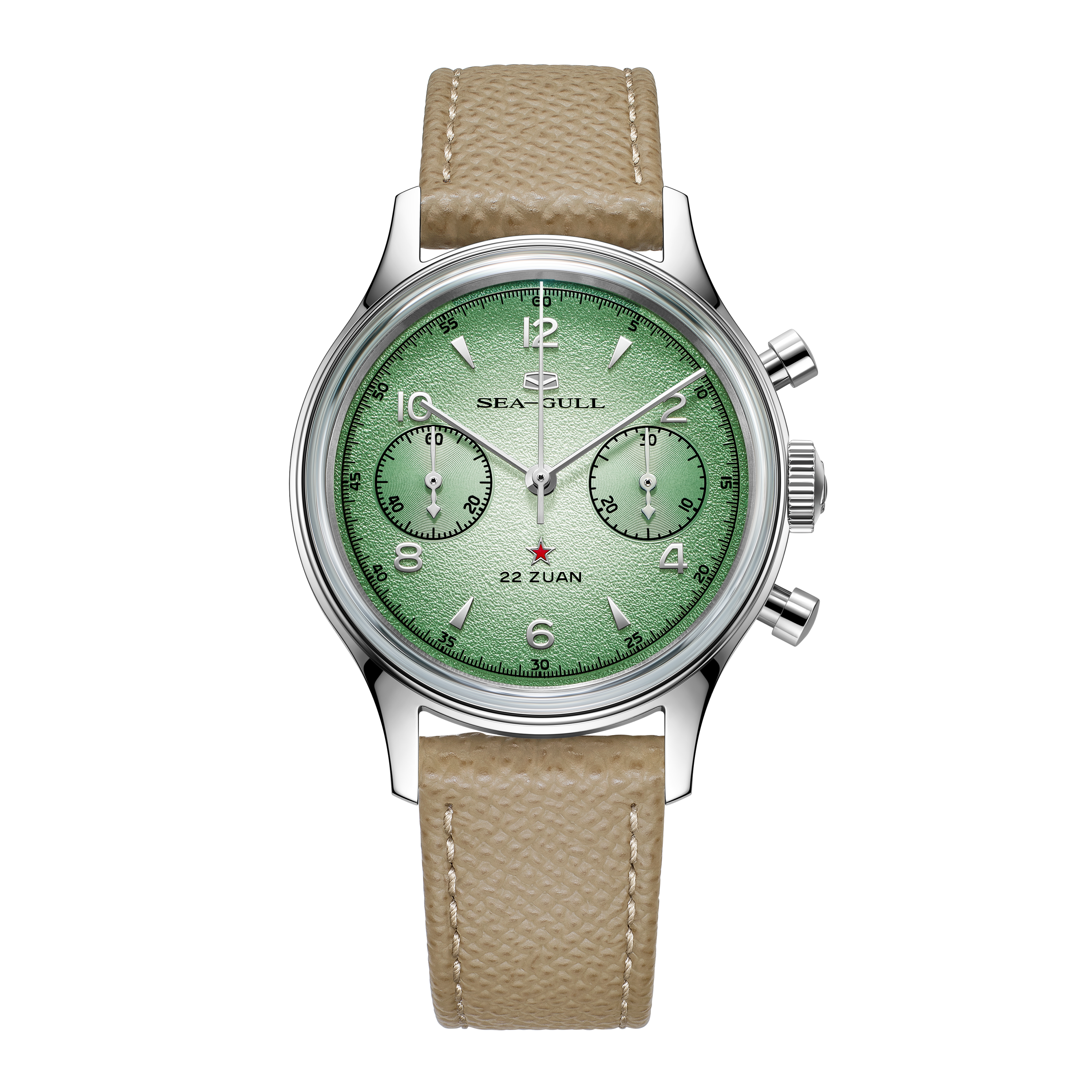 Seagull 1963 Series | Aurora Edition | Chronograph | Premium |37.3mm