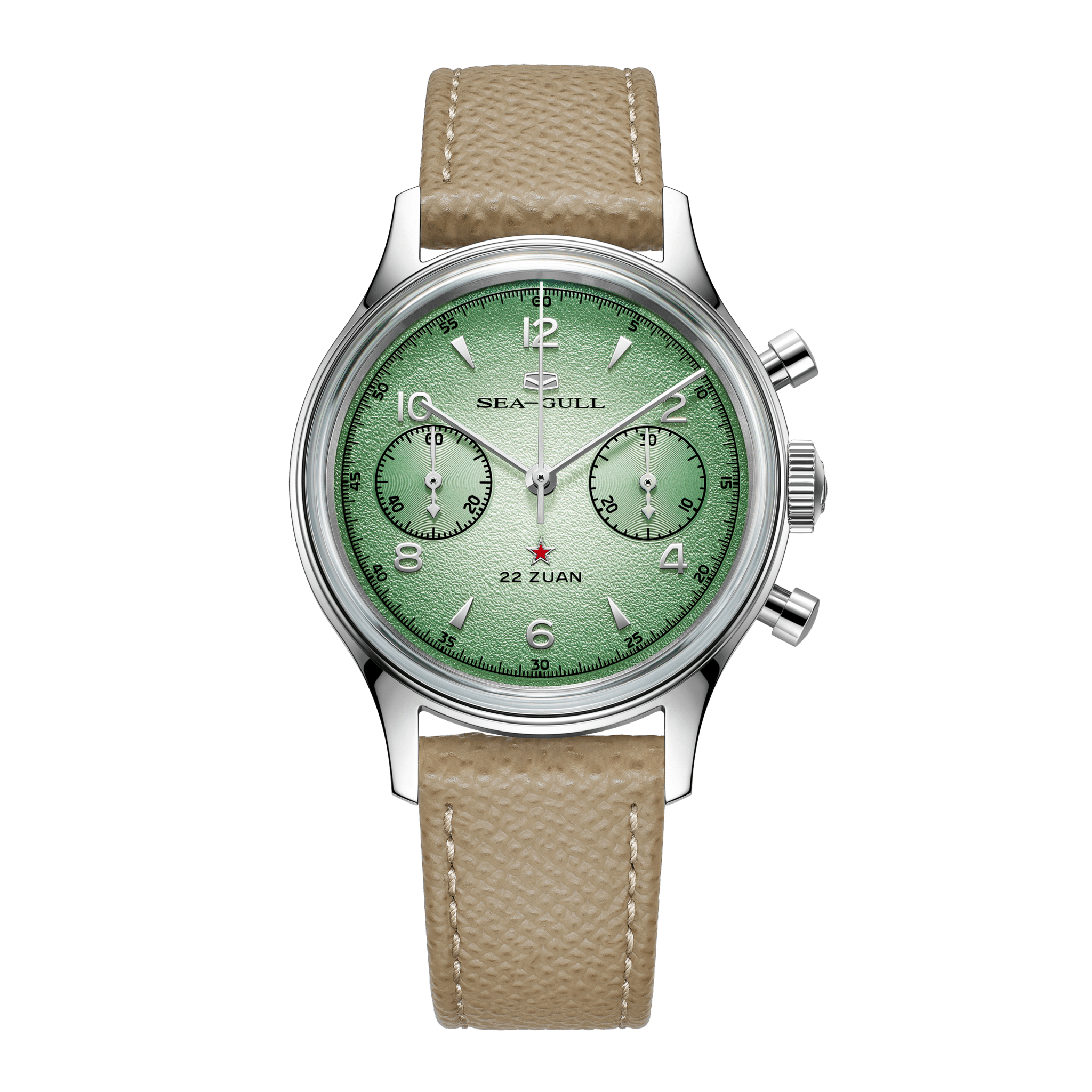 Seagull 1963 Series | Aurora Edition | Chronograph | Premium |37.3mm - Sea-Gull Watch Official Store