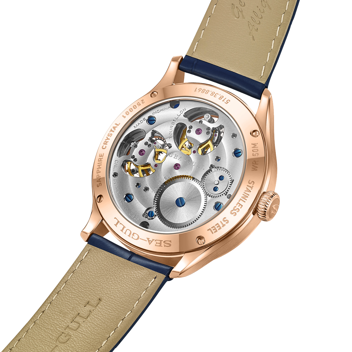 Double Tourbillon | Starry Sky Dial | Temple of Heaven Edition | 43mm Sea-Gull