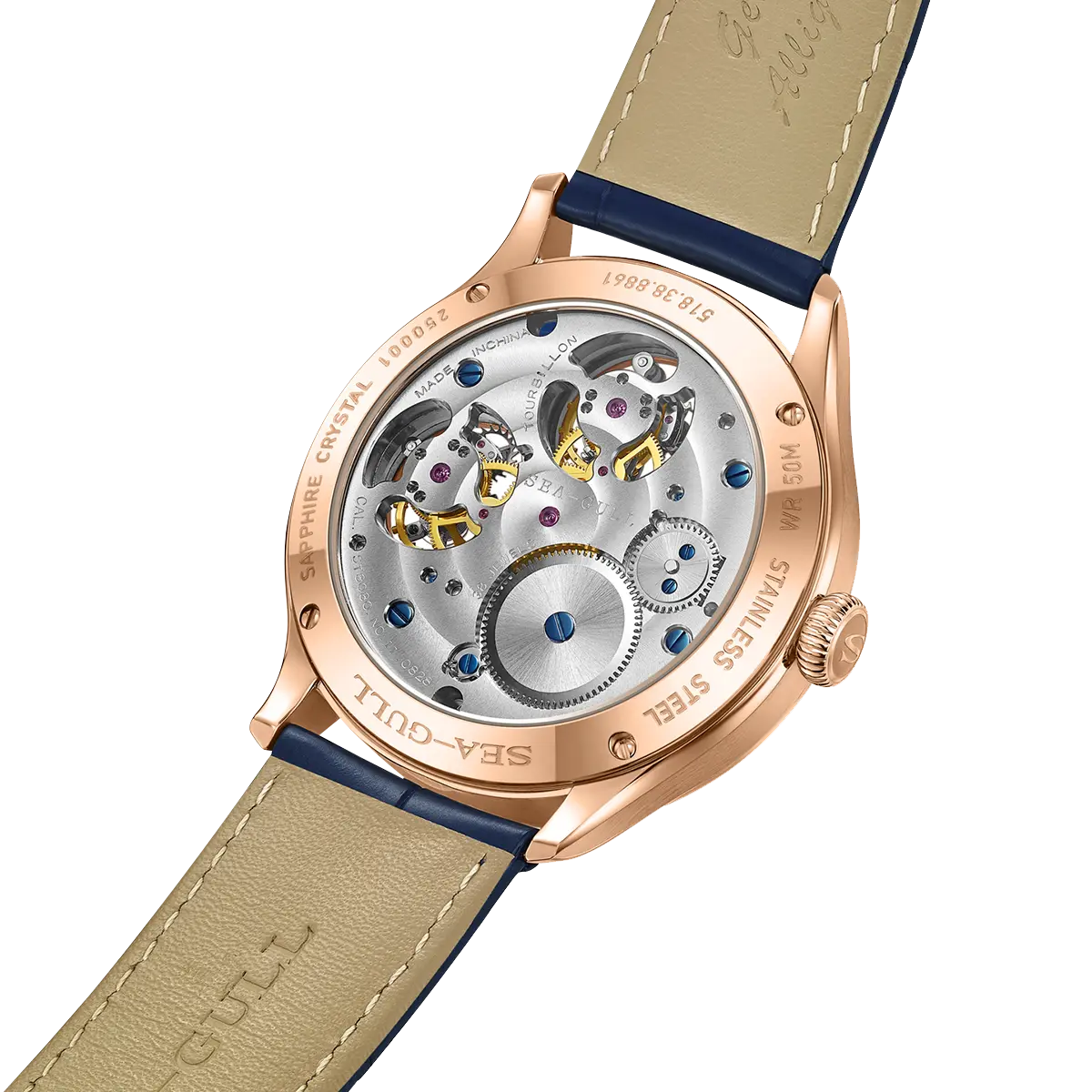 Double Tourbillon | Starry Sky Dial | Temple of Heaven Edition | 43mm Sea-Gull