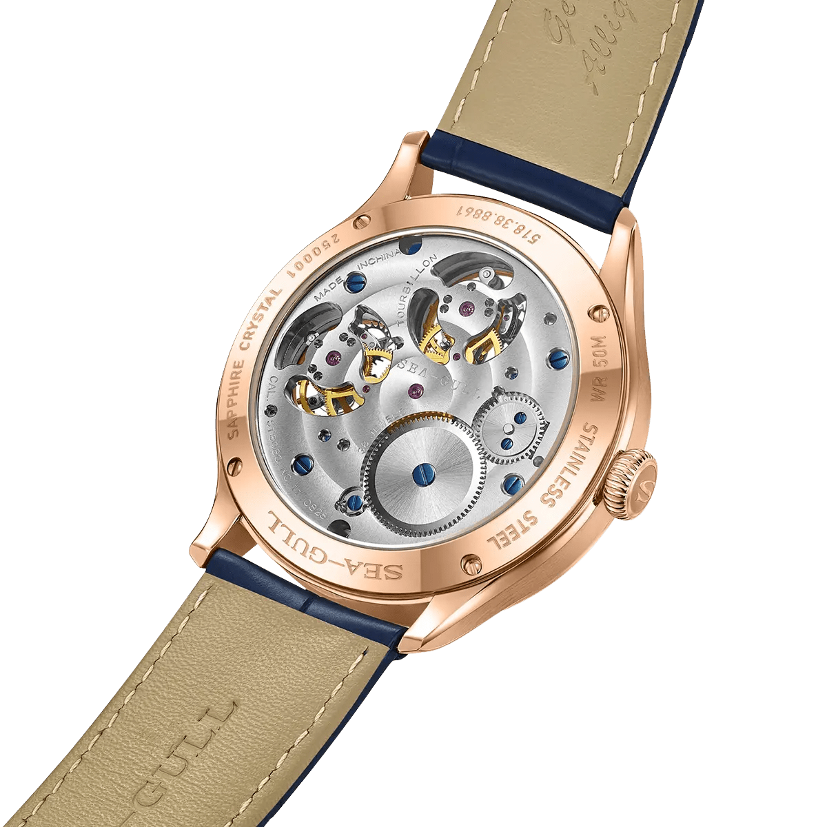 Double Tourbillon | Starry Sky Dial | Temple of Heaven Edition | 43mm - Sea-Gull Watch Official Store