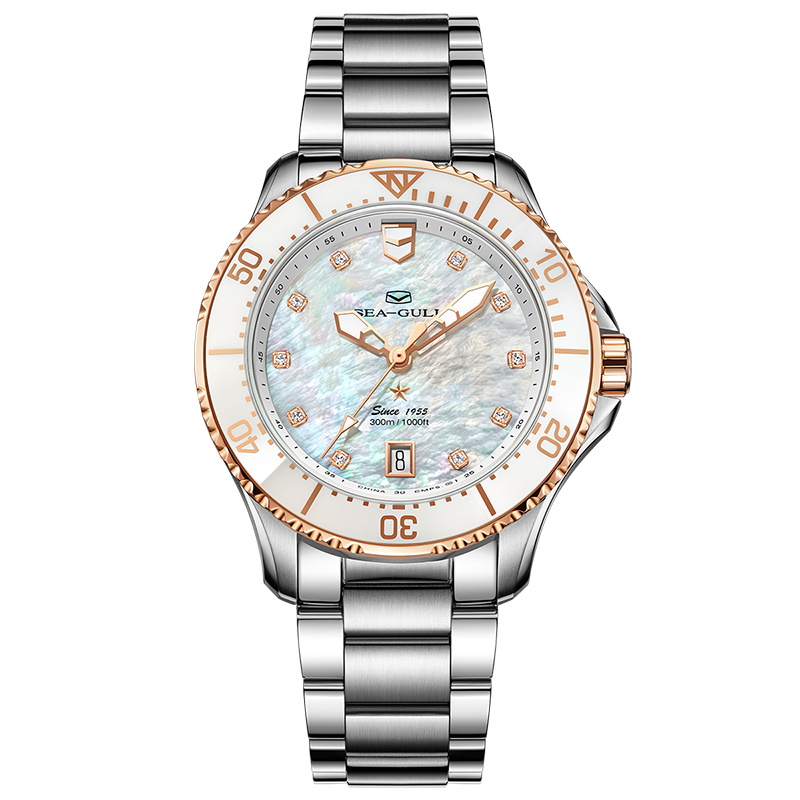 Ocean Series | Mother-of-Pearl Dial | Luminous | 300m Waterproof | 40mm
