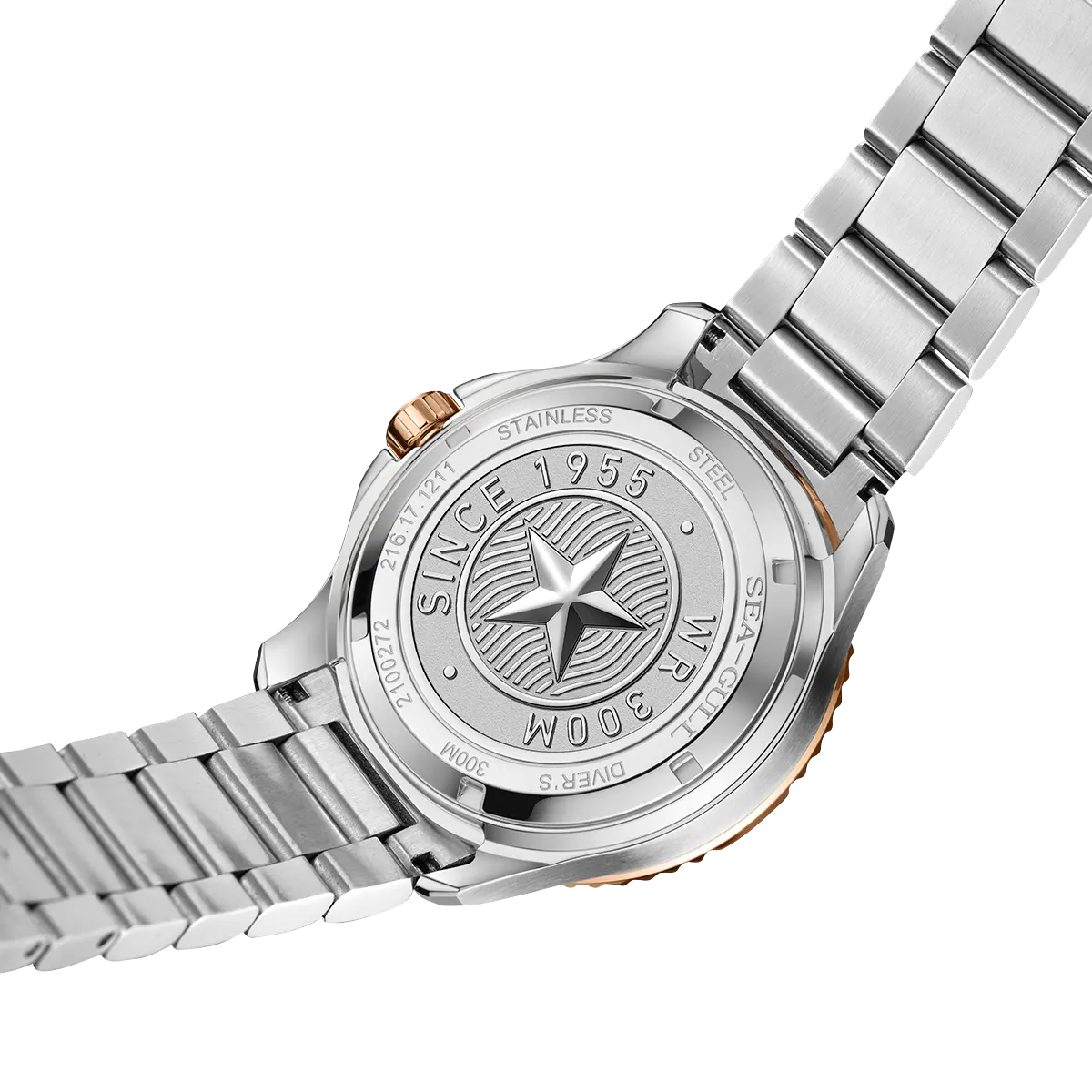 Ocean Series | Mother-of-Pearl Dial | Luminous | 300m Waterproof | 40mm Sea-Gull