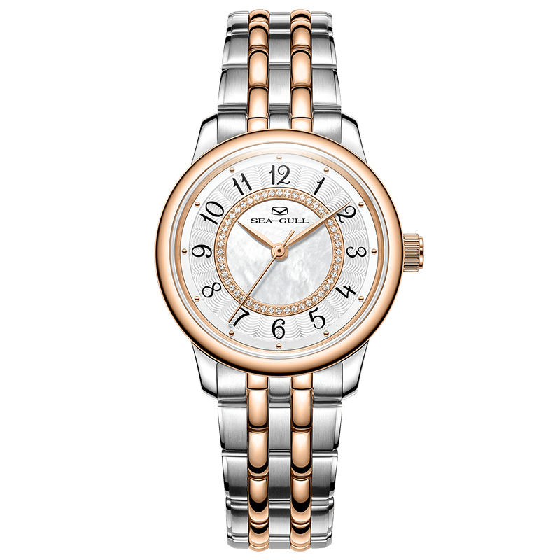 Concentric Diamond Dial | Automatic Dress Watch | Women's Watch | 32mm - Sea-Gull Watch Official Store