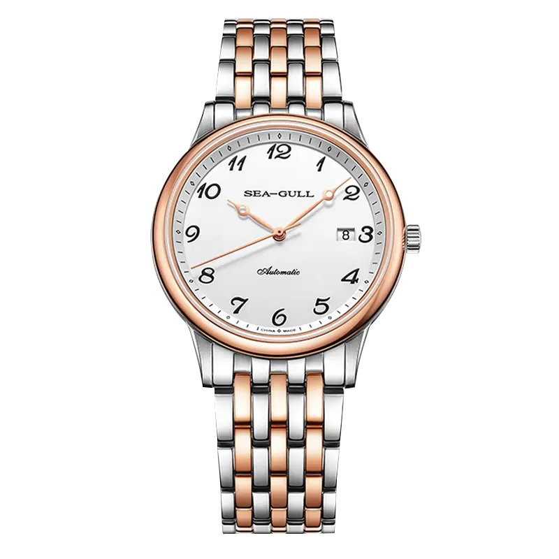 Business | Single Calendar | Stainless Steel Strap | 39mm Sea-Gull