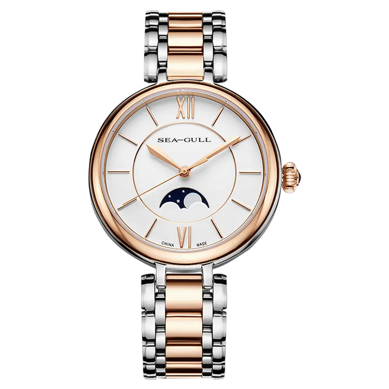 Moon Phase | Niche | Fashion | Roman Numeral | 36.5mm Sea-Gull