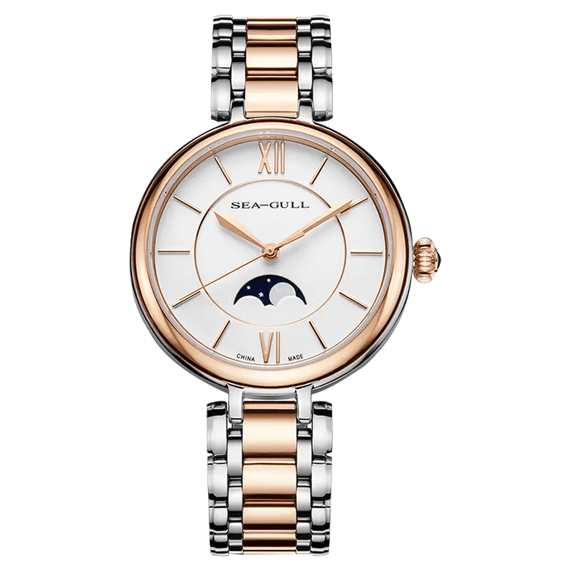 Moon Phase | Niche | Fashion | Roman Numeral | 36.5mm - Sea-Gull Watch Official Store
