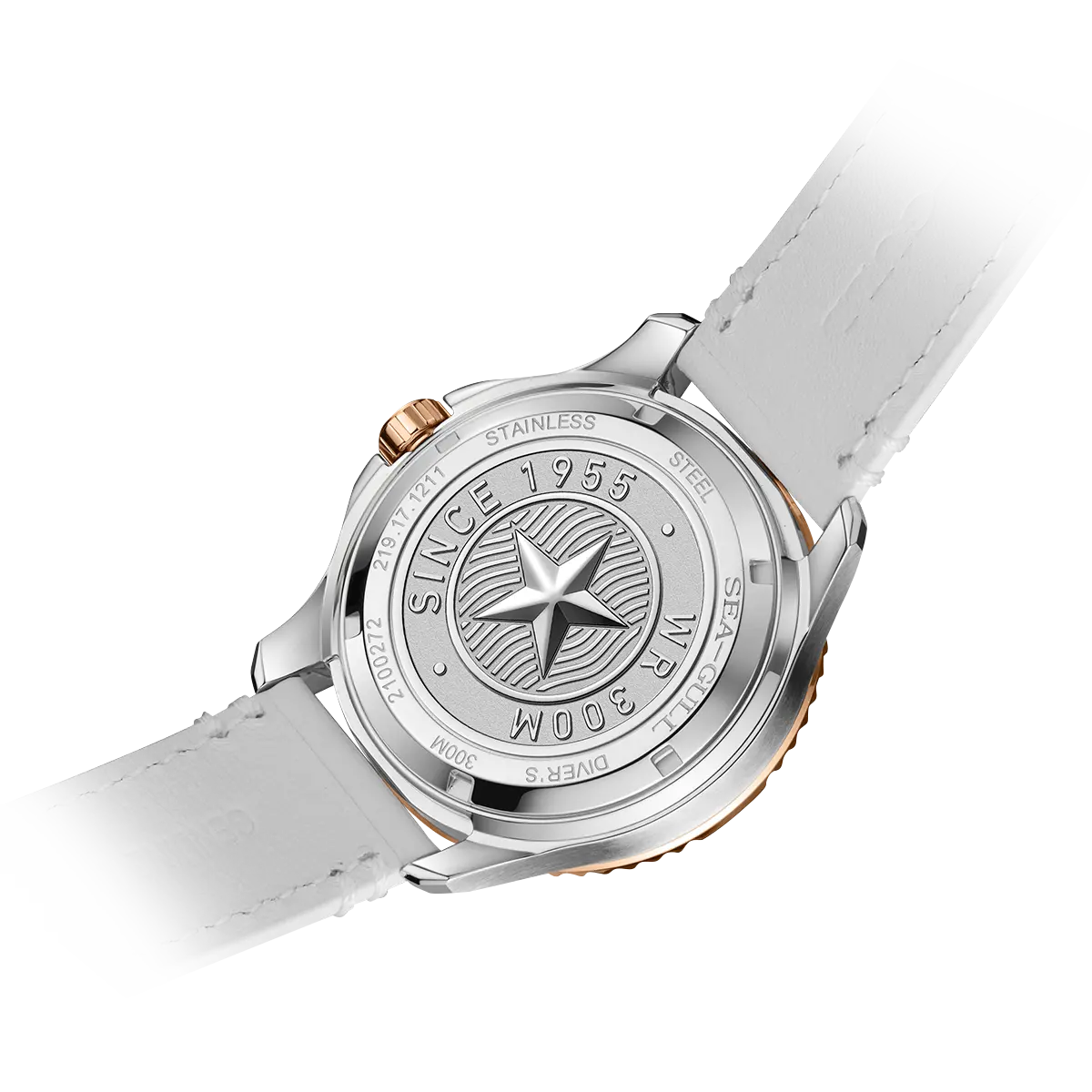 Ocean Series | Mother-of-Pearl Dial | Luminous | 300m Waterproof | 40mm Sea-Gull