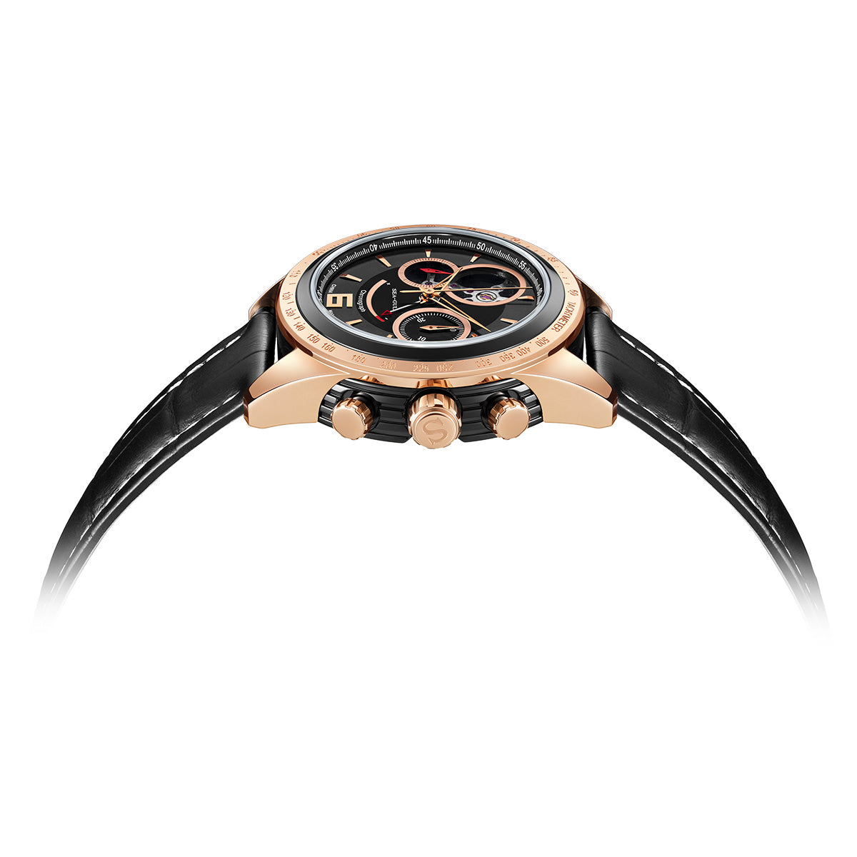 Racing | Chronograph | Three-eyed |Skeleton Balance | 42mm