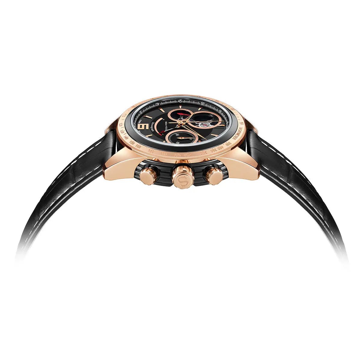 Racing | Cronografo | Tre contatori | Bilanciere scheletrato | Orologio Sea-Gull 42 mm negozio ufficiale