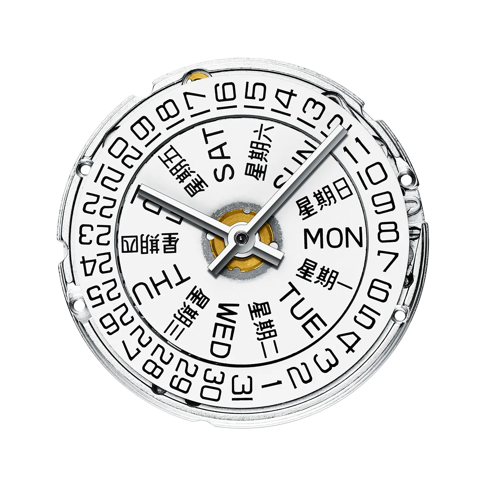ST2100 | Automatic Movement | Bilingual Calendar Sea-Gull