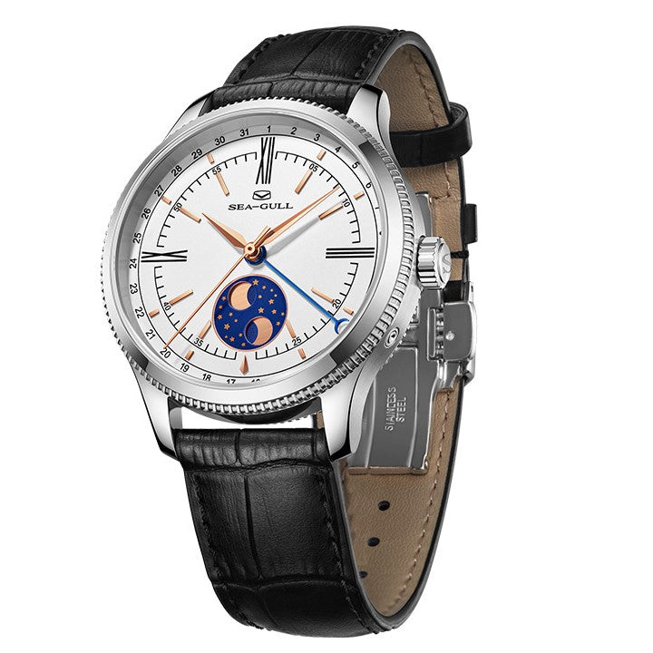 Moon Phase | Calendar | Roman Numeral | 41mm