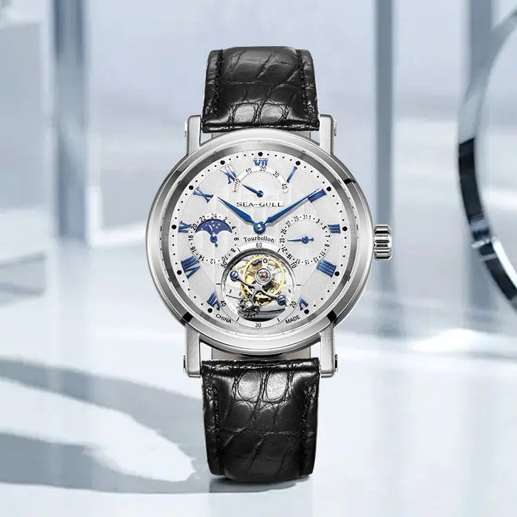 Tourbillon | Heritage Series | Calendar | Energy Indicator | 40mm Sea-Gull