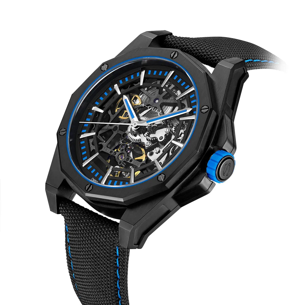 Straßenoberhaupt-Serie | Voller Skelett | Leuchtend | 43mm