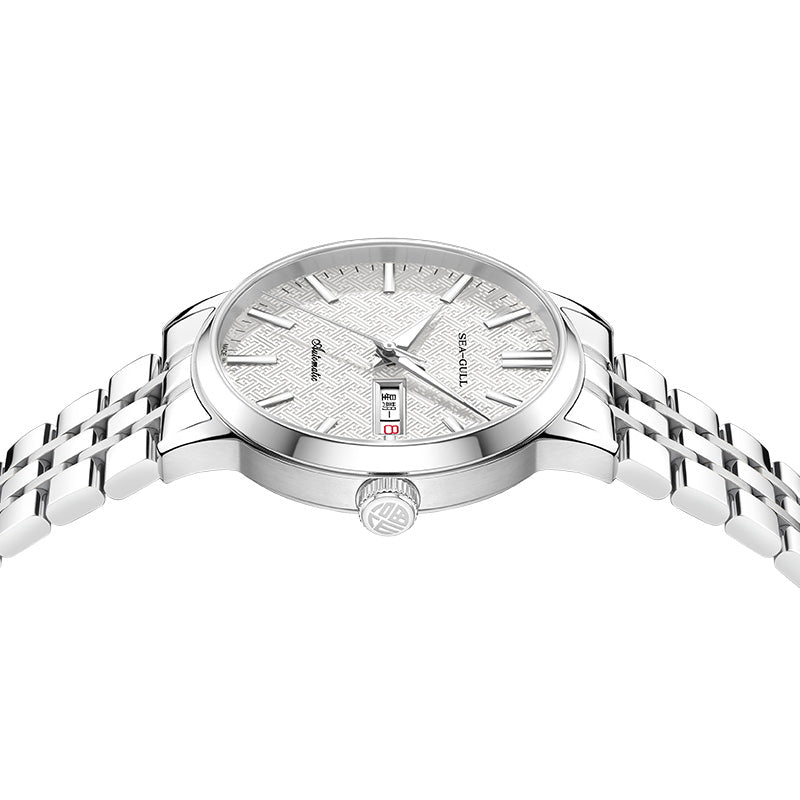 Black Label Series | Luminous | Textured Dial | Bonus Bead Bracelet | 40mm