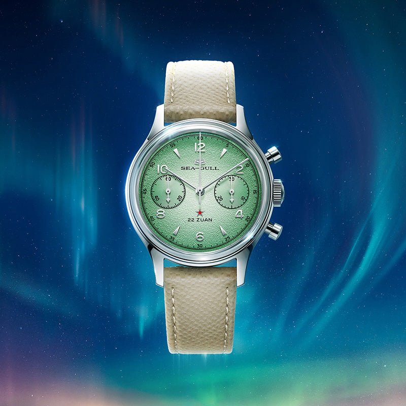 Seagull 1963 Series | Aurora Edition | Chronograph | Premium |37.3mm - Sea-Gull Watch Official Store