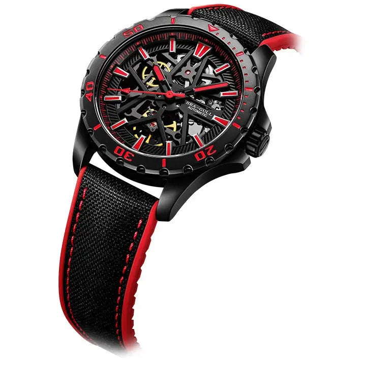 RACING Gallop Series | Full Skeleton | Collaboration Edition | 44mm Sea-Gull