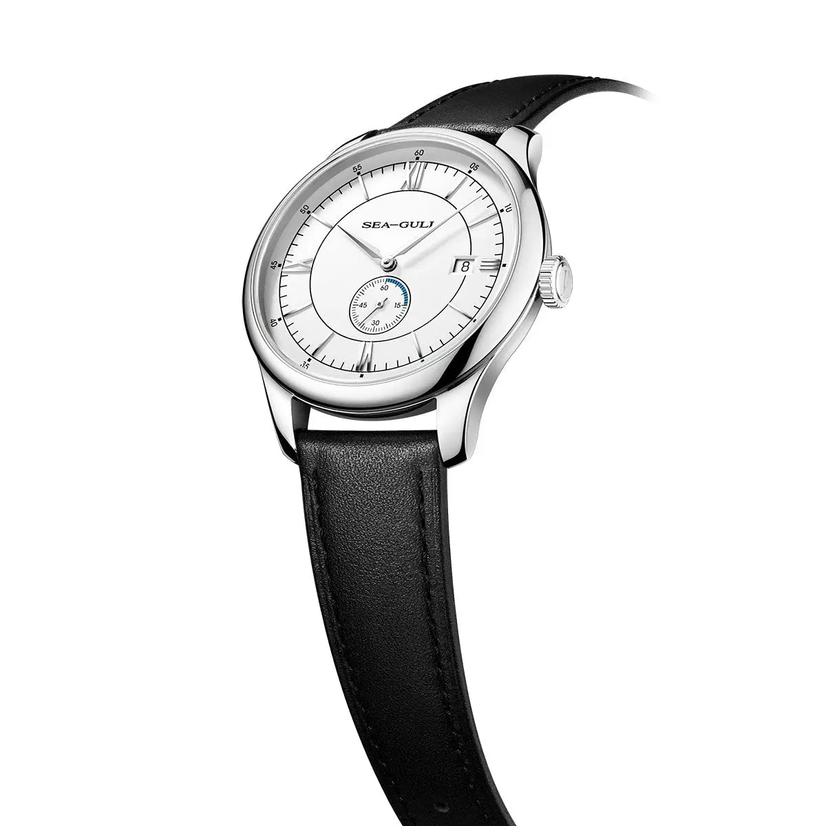 Vintage | Calendar | Roman Markers | Business | 41mm Sea-Gull