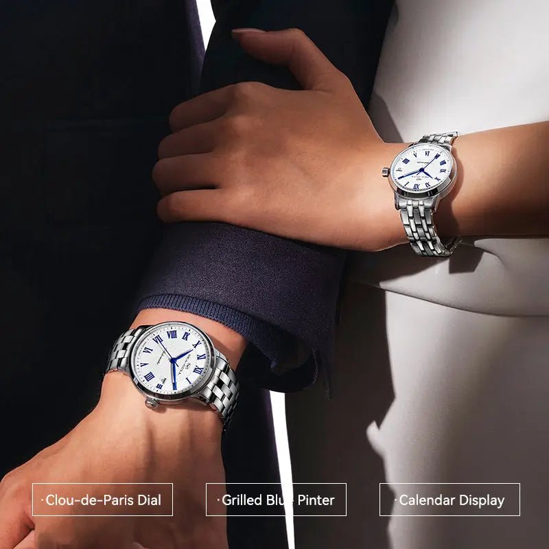 Extraordinary Series | Confucian Entrepreneurs | Couple Watch | Calendar | 32mm/40mm - Sea-Gull Watch Official Store