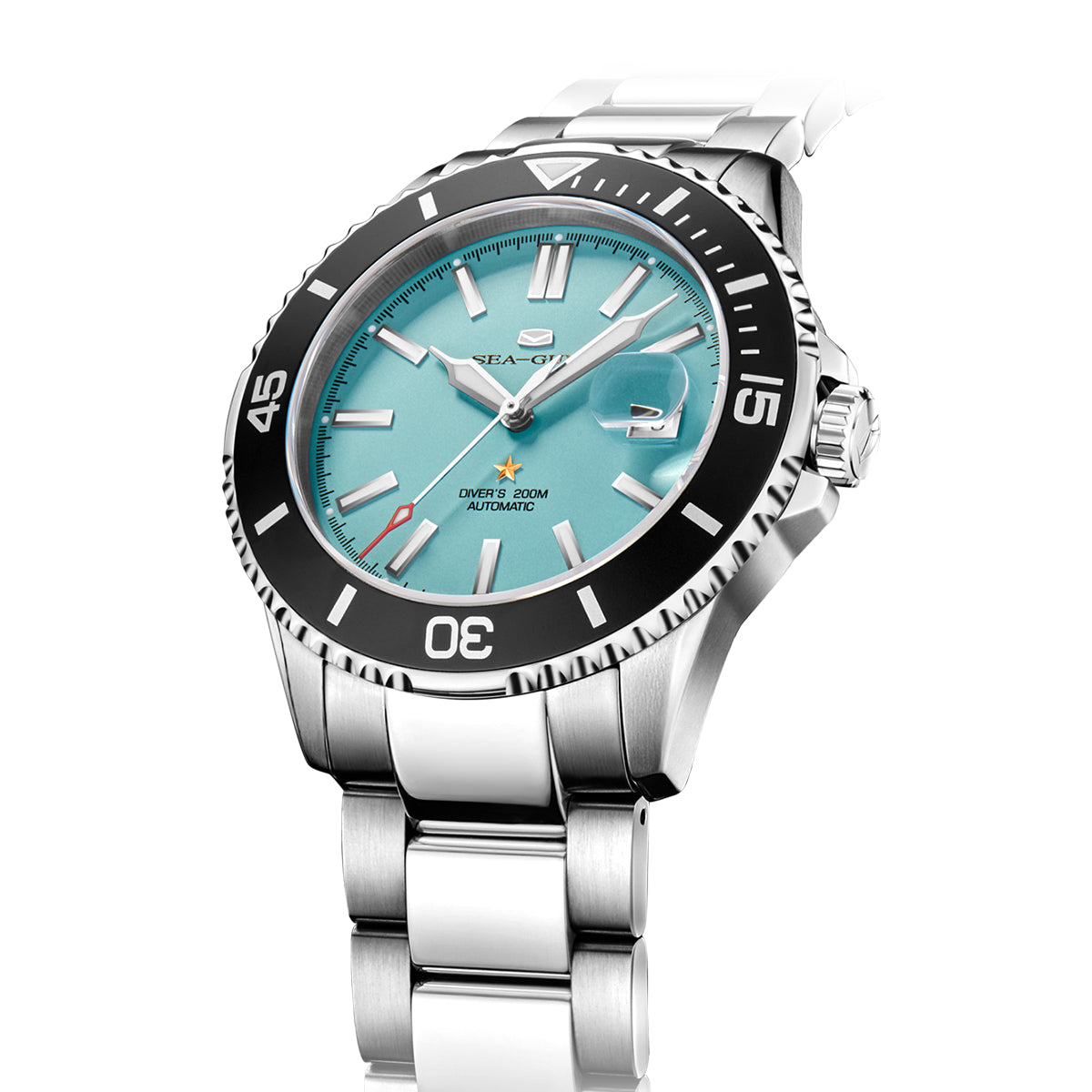 Ocean Series | Calendar | Luminous | 200m Waterproof | 44mm Sea-Gull