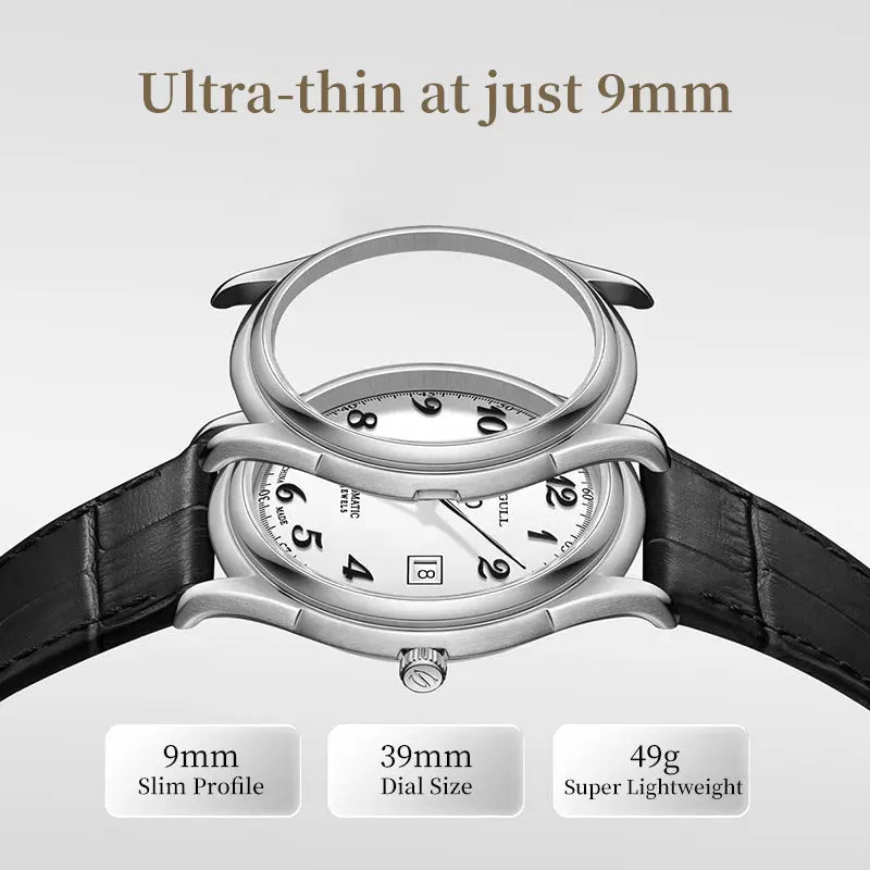 Ultra-Thin | Business | Calendar | 39mm Sea-Gull