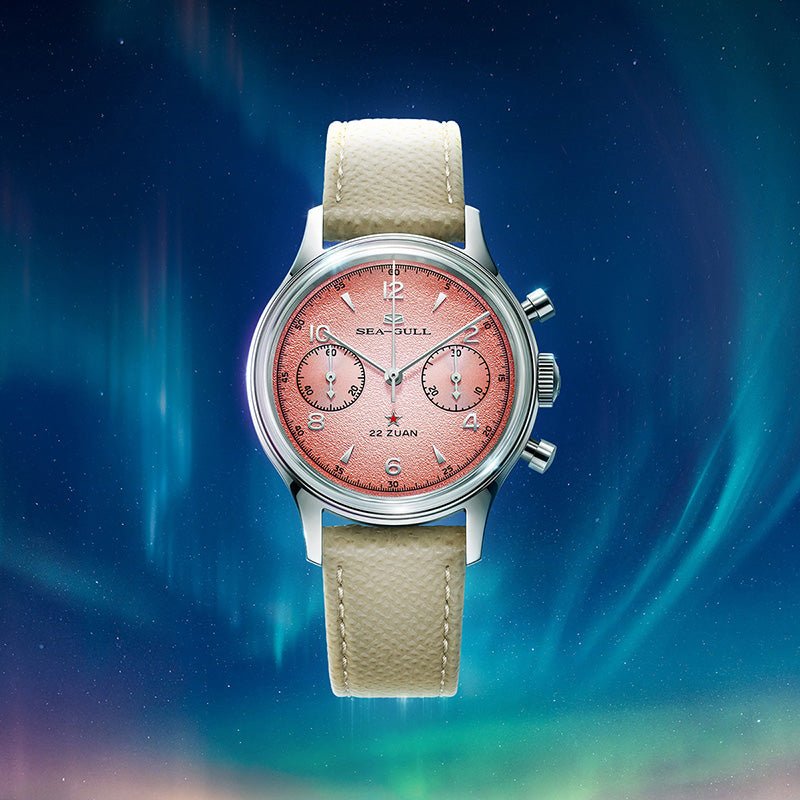 Seagull 1963 Series | Aurora Edition | Chronograph | Premium |37.3mm - Sea-Gull Watch Official Store