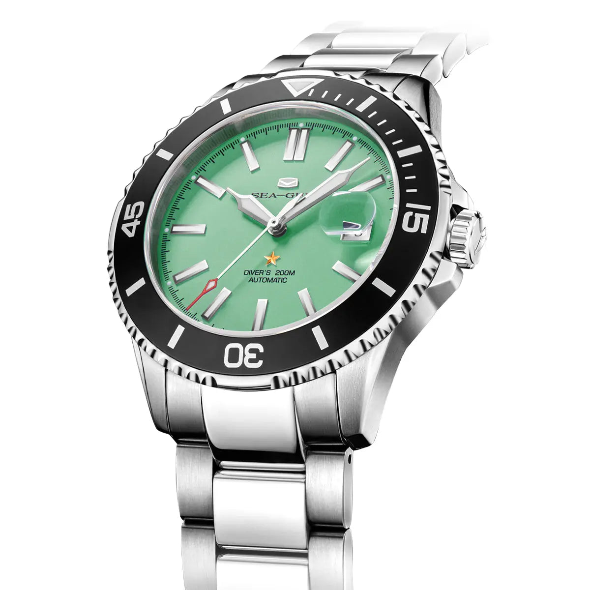 Ocean Series | Calendar | Luminous | 200m Waterproof | 44mm Sea-Gull