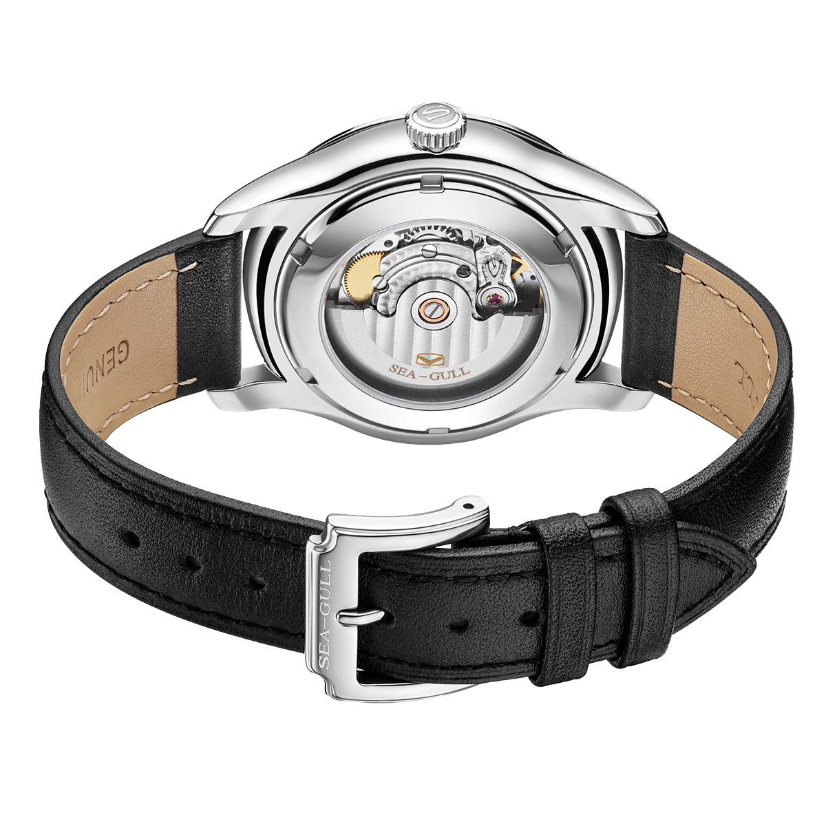 Vintage | Calendar | Roman Markers | Business | 41mm Sea-Gull