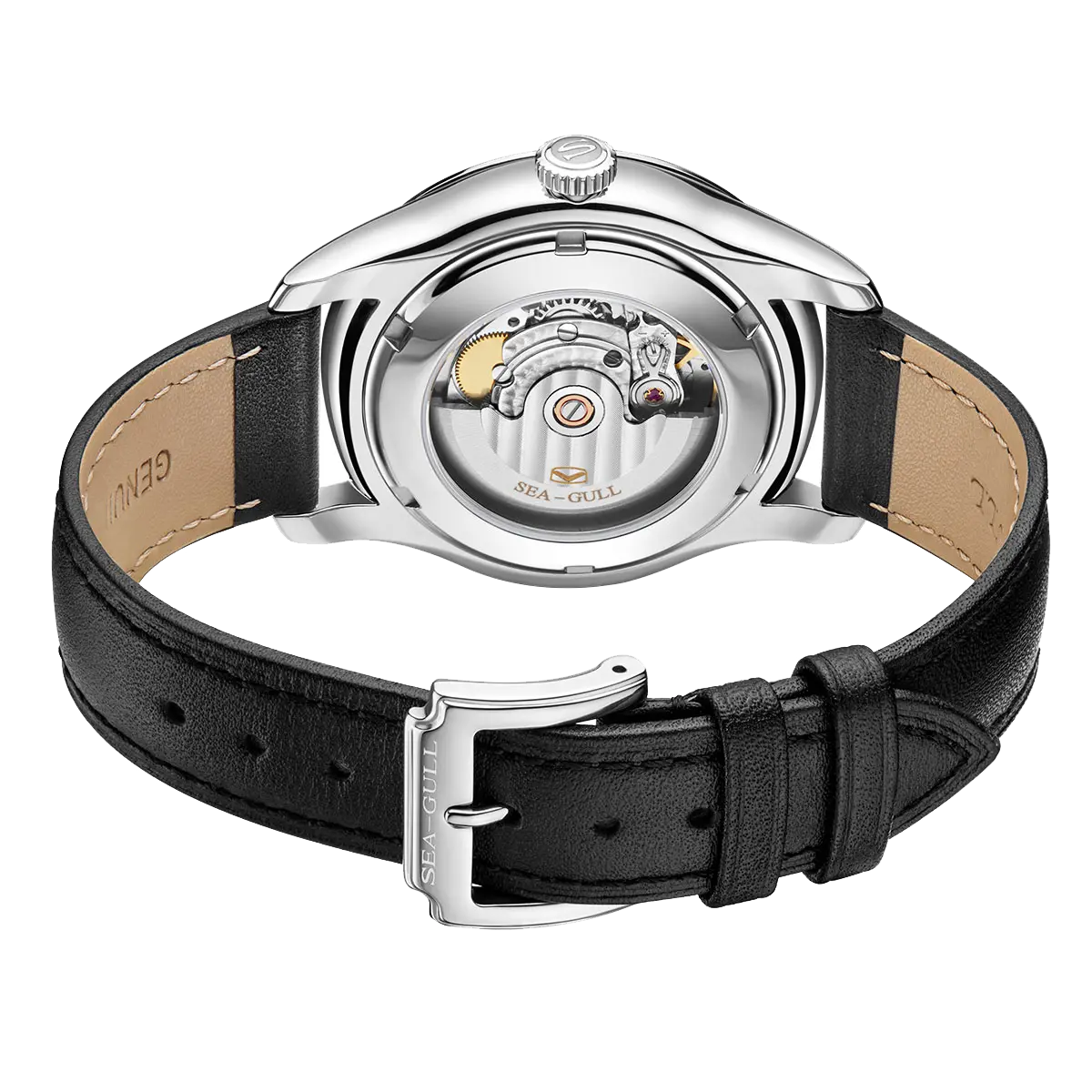 Vintage | Calendar | Roman Markers | Business | 41mm Sea-Gull