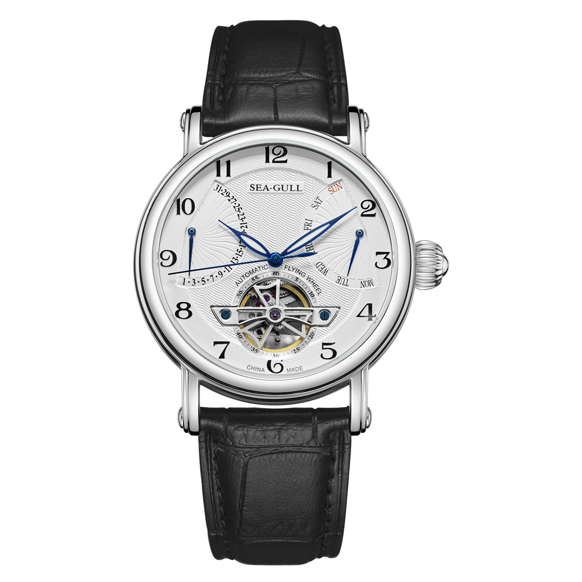 Flywheel Series | Complete Calendar | 42mm Sea-Gull