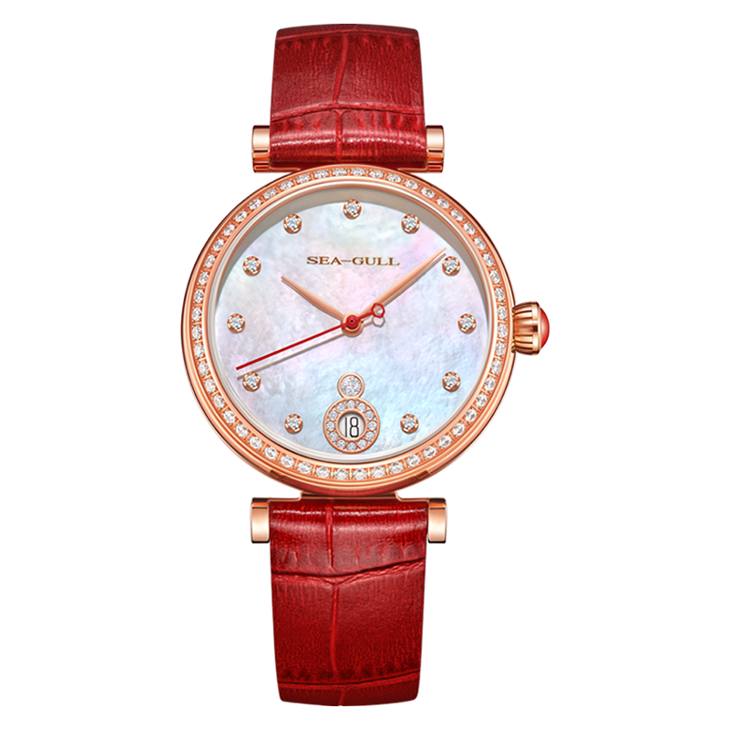 Fashion | Color-Glow Mother-of-Pearl Dial | Calendar | 34mm Sea-Gull